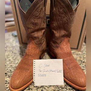 Tecovas Quintins Shark Skin 11.5 EE (wide)